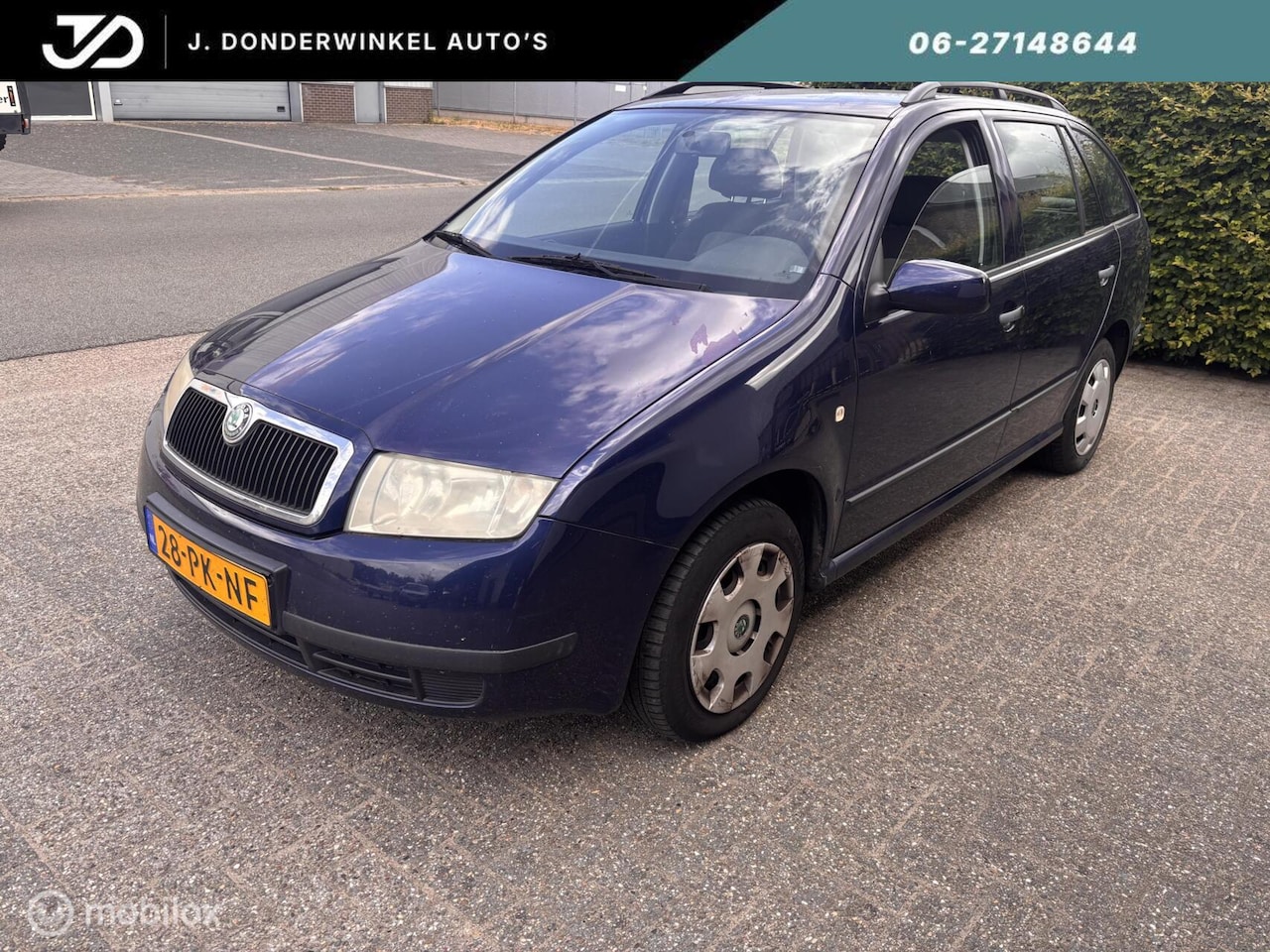 Skoda Fabia Combi - 1.4-16V Airco Cruise trekhaak LEES TEKST ! - AutoWereld.nl