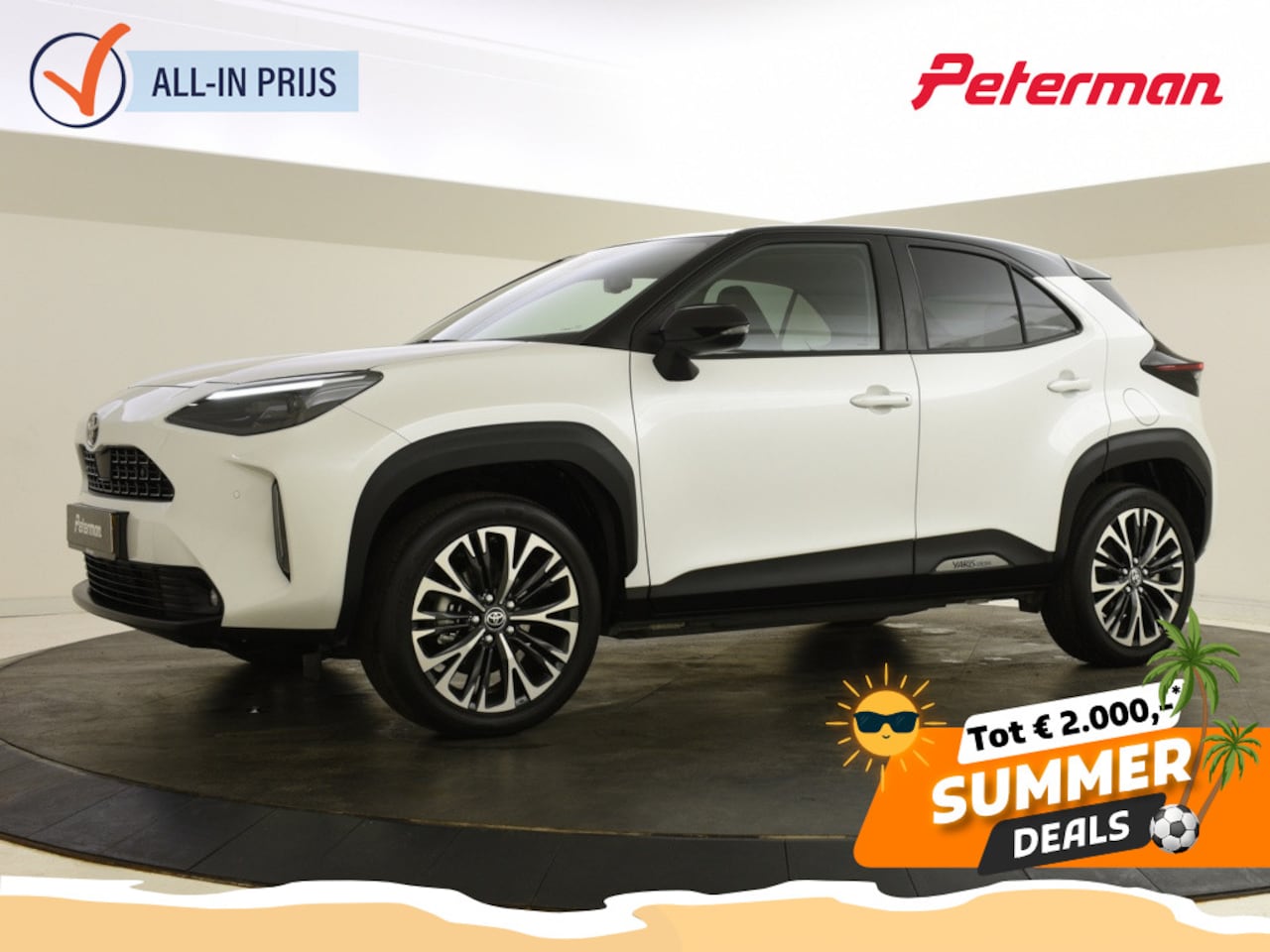 Toyota Yaris Cross - 1.5 AWD Hybrid Executive | PDC | Halfleer | Blindspot | - AutoWereld.nl