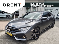 Honda Civic - 1.0 i-VTEC Elegance | Sensoren v/a | Stoelverwarming | Navi