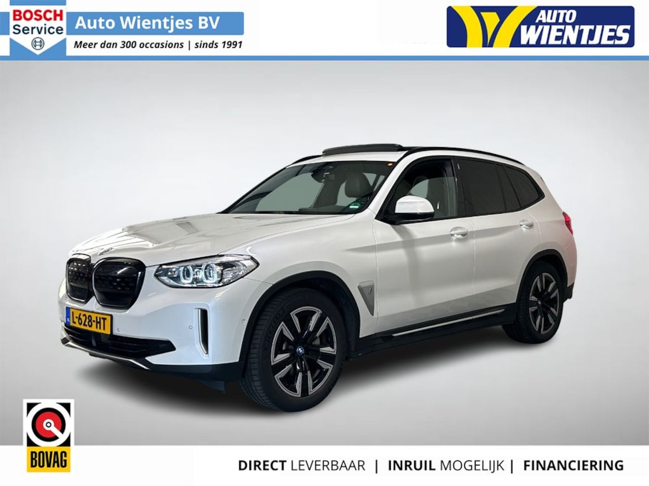 BMW iX3 - Executive 80kWh | SOH 100% | Pano | Leer | Camera | Trekhaak - AutoWereld.nl