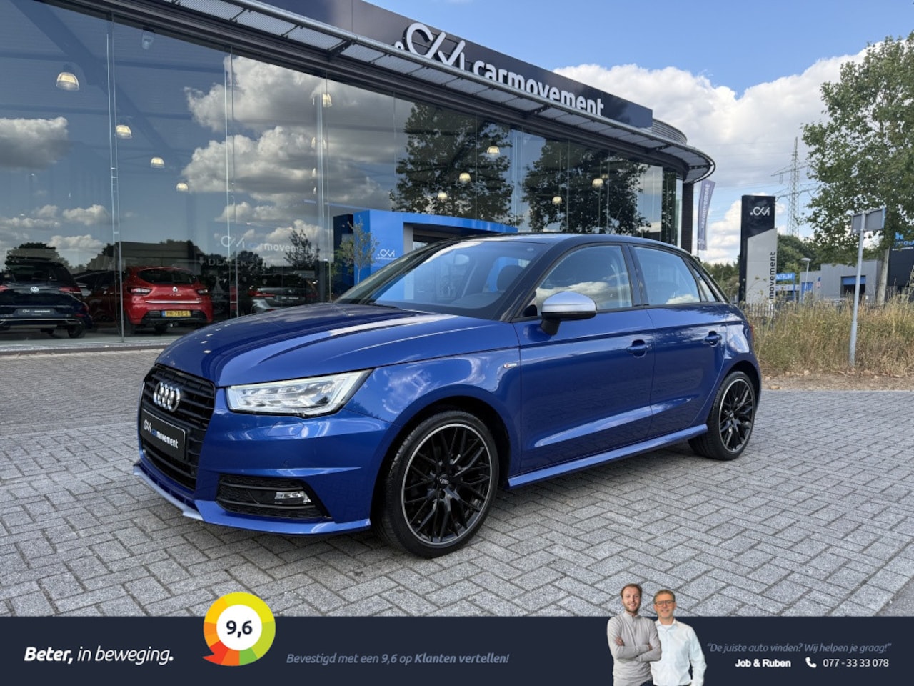 Audi A1 Sportback - 1.0 TFSI | 76dkm! | S-Line | Clima | Stoelverw | OH aanwezig - AutoWereld.nl