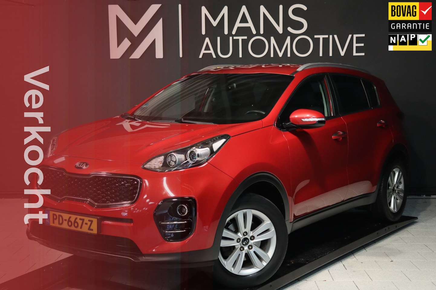 Kia Sportage - 1.6 GDI / CAMERA / NAP / CRUISE / LED / CARPLAY - AutoWereld.nl