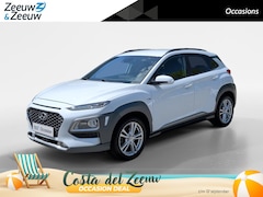 Hyundai Kona - 1.6 GDI HEV Fashion Design | Leder | stoelverwarming | Navi | HUD |