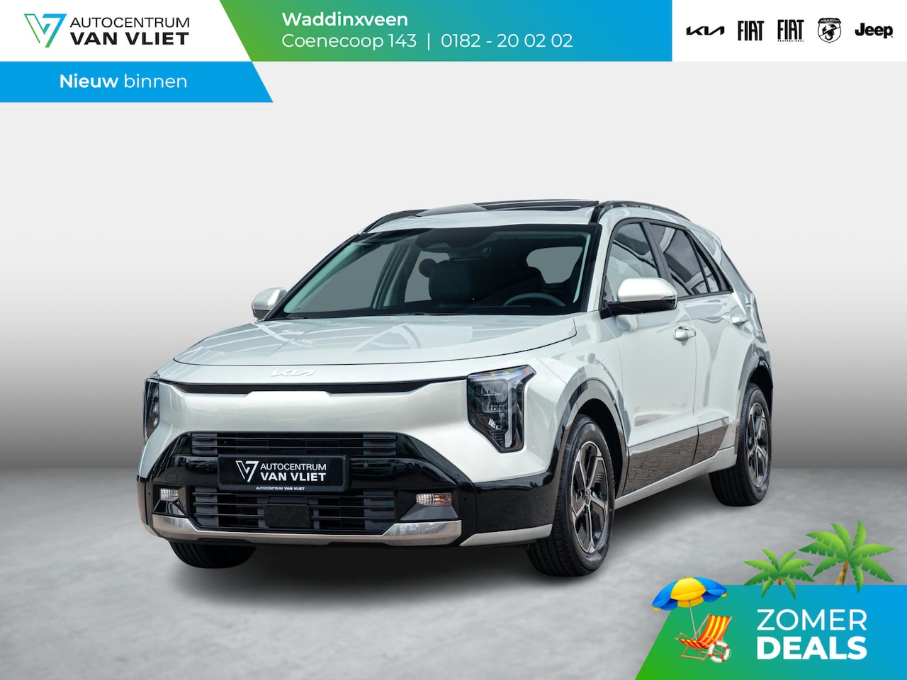 Kia Niro - 1.6 GDi Hybrid DynamicPlusLine | Nieuw model | Direct leverbaar | - AutoWereld.nl