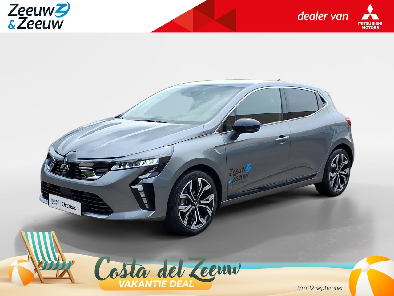 Mitsubishi Colt - 1.0T MT Intense+ Apple Carplay/Android Auto , navigatiesysteem , clima , camera ,voorstoel - AutoWereld.nl