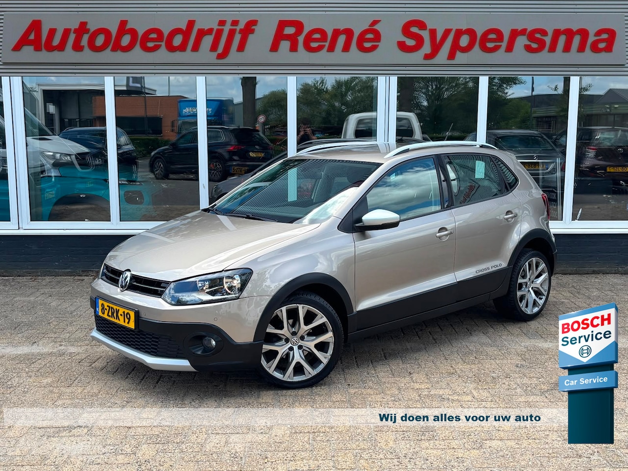 Volkswagen Polo - 1.2 TSI Cross | Trekhaak | Parkeersensoren | Climate control | Cruise | Nieuwstaat! - AutoWereld.nl