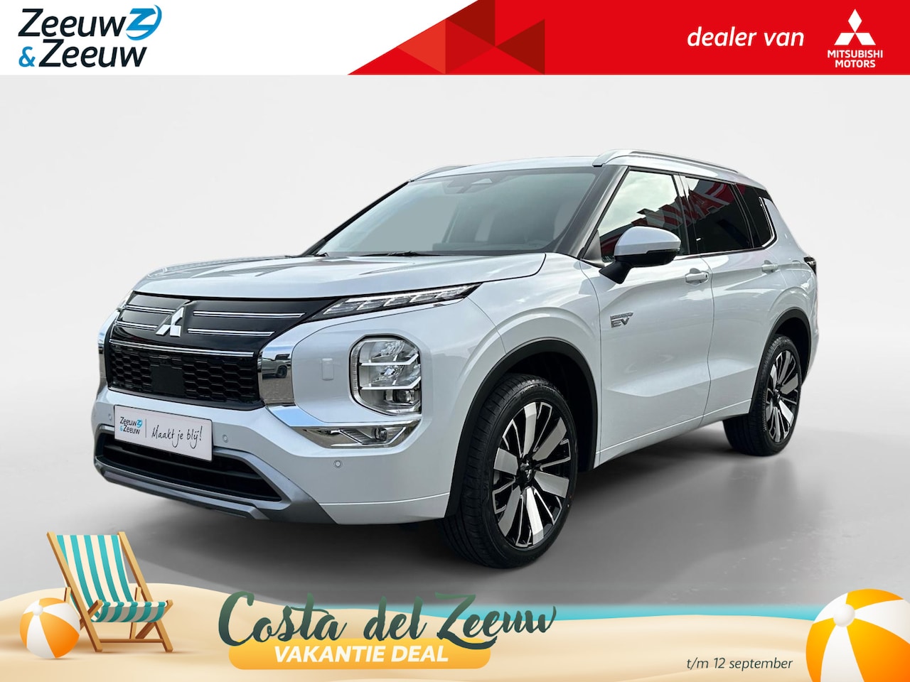 Mitsubishi Outlander - 2.4 PHEV Instyle | 5.000 EURO KORTING | NU DIRECT LEVEBAAR | - AutoWereld.nl