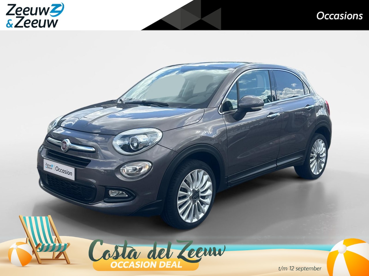 Fiat 500 X Cross - 1.4 Turbo MultiAir CrossPlus | Navi | Climate | PDC | - AutoWereld.nl
