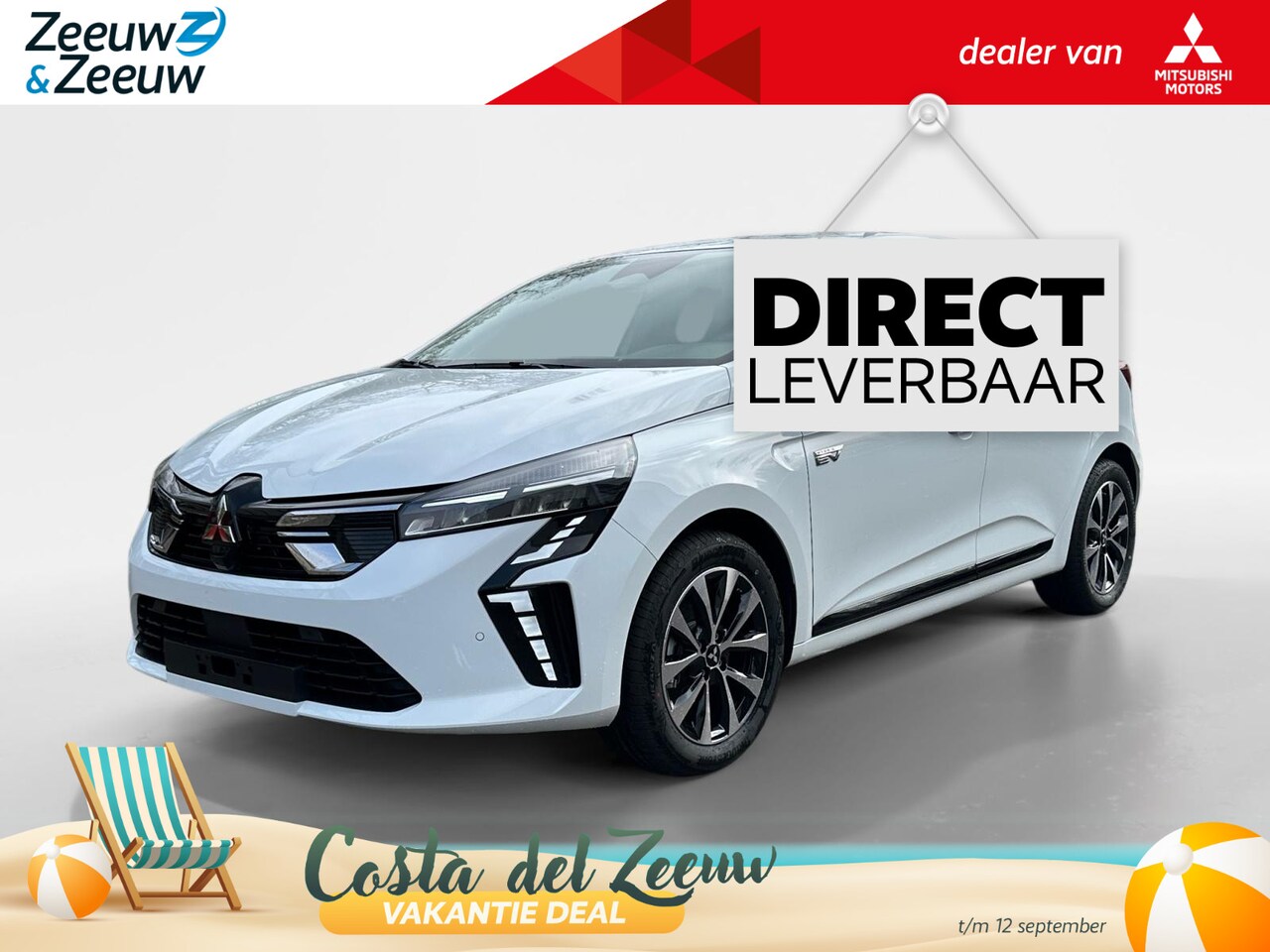 Mitsubishi Colt - 1.6 HEV Intense 8 jaar garantie NU 5500,- VOORRAAD KORTING CAMERA | CLIMATE | CRUISE | A - AutoWereld.nl