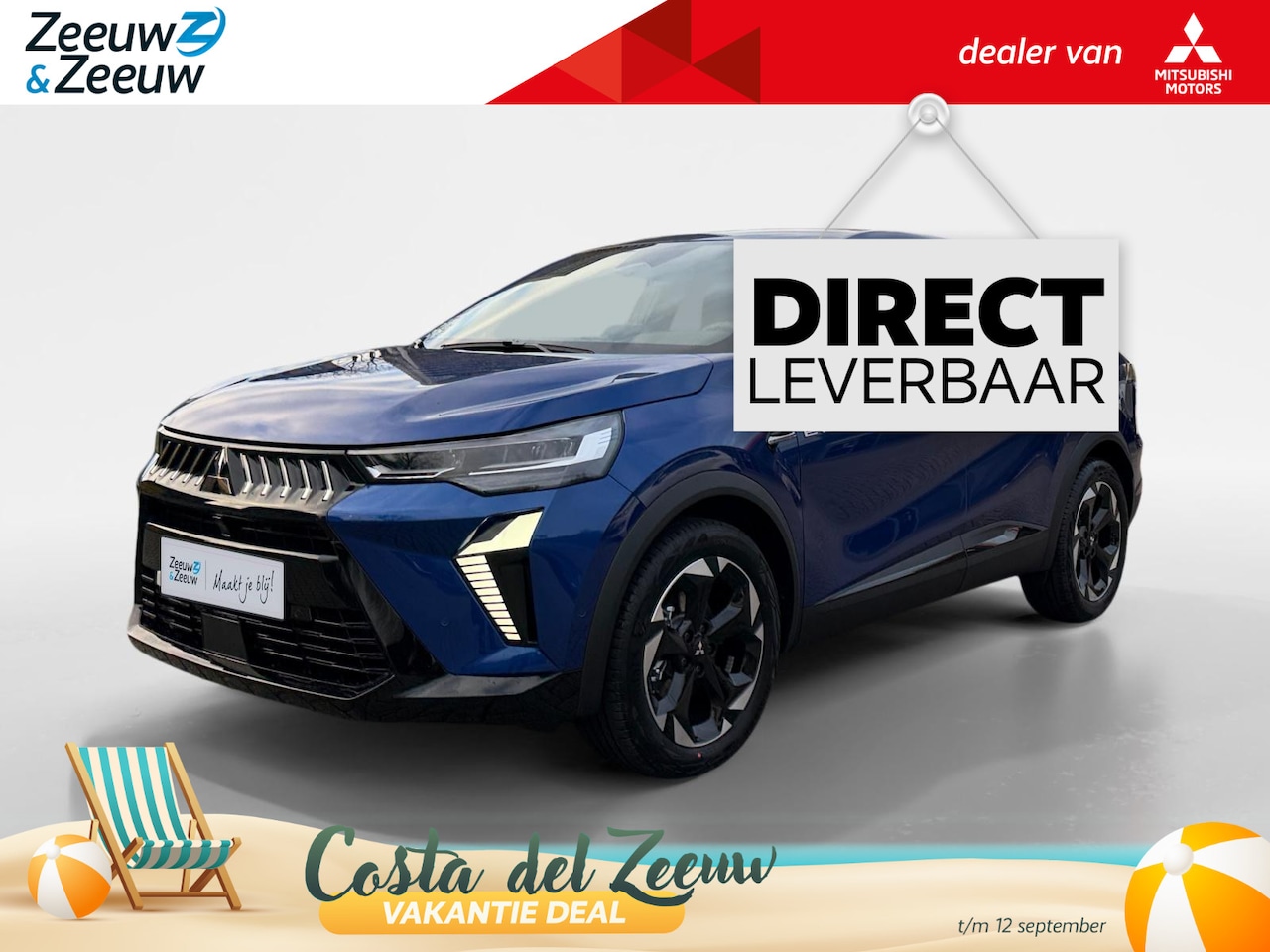 Mitsubishi Grandis - 1.8 HEV Intense+ | Nieuw model | €3000 korting | Carplay / Android auto | Direct leverbaar - AutoWereld.nl