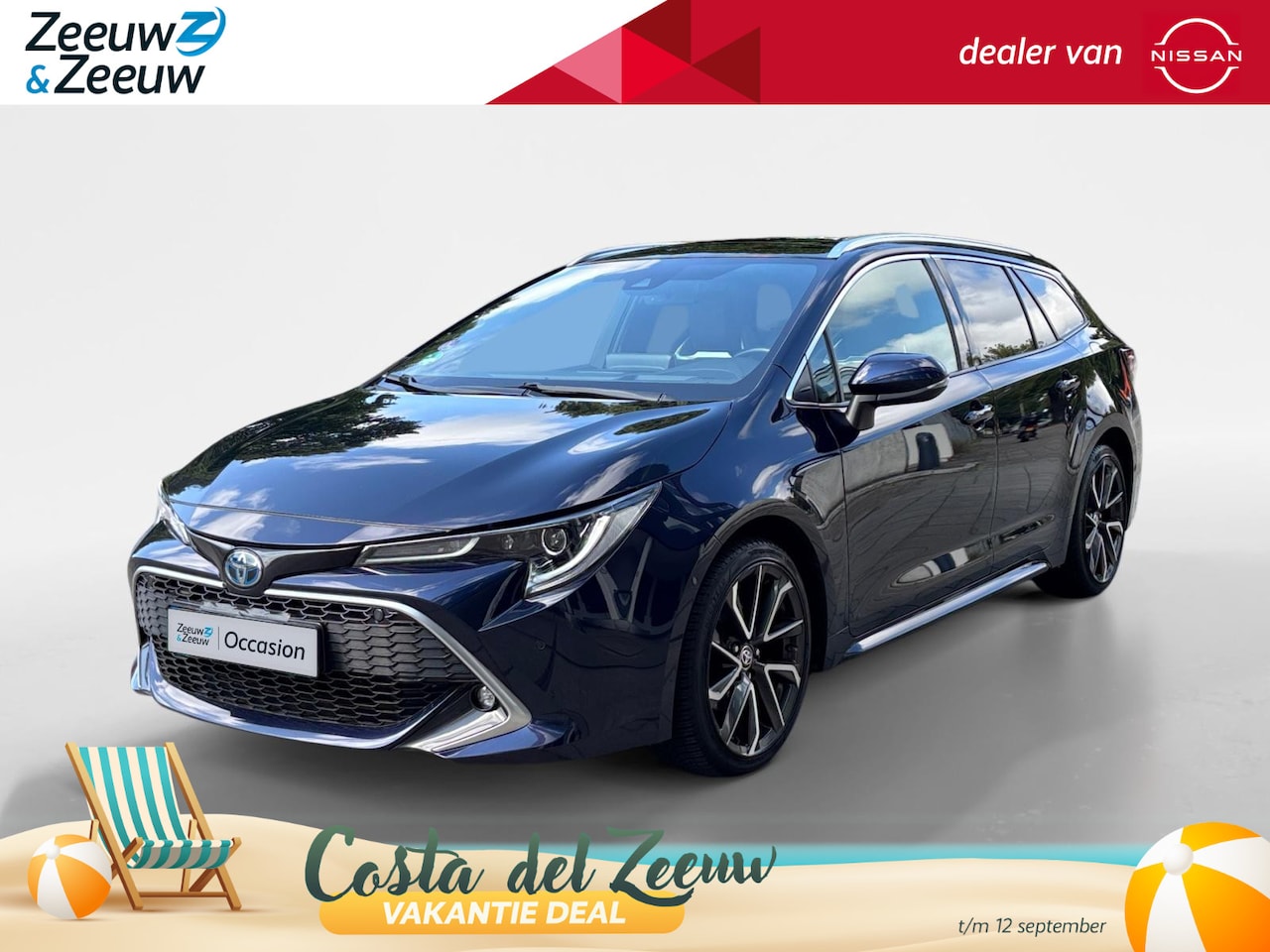 Toyota Corolla Touring Sports - 2.0 Hybrid Premium | APPLE CARPLAY | AUTOMAAT | TREKHAAK | ACHTERUITRIJCAMERA | HEAD UP DI - AutoWereld.nl