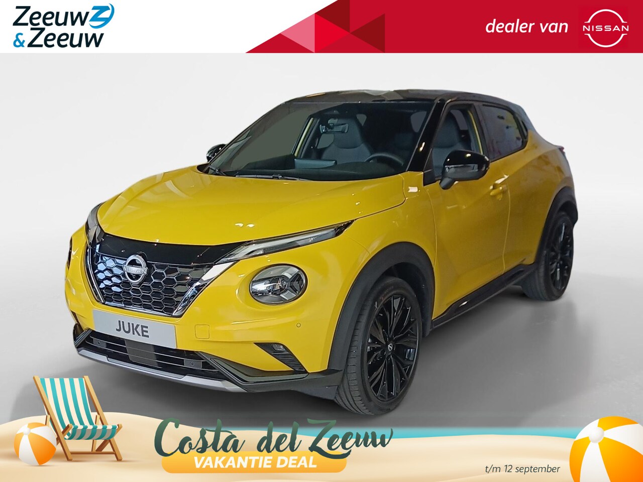 Nissan Juke - 1.6 Hybrid N-Sport *€ 4250,-korting*Automaat*Camera360 vieuw*Zwarte 19inch wielen*Navi*App - AutoWereld.nl