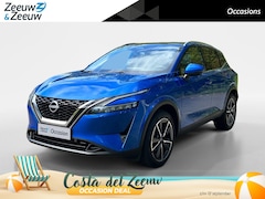 Nissan Qashqai - 1.3 MHEV Tekna Apple Carplay/Android Auto , navigatiesysteem full map , elektrisch bedienb
