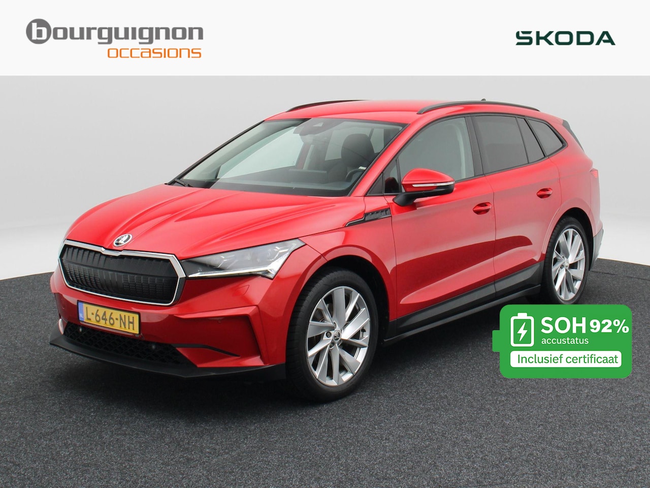 Skoda Enyaq iV - 60 First Edition 179 Pk | Stoel/Stuurverwarming | Adaptive Cruise | Matrix LED | Camera | - AutoWereld.nl