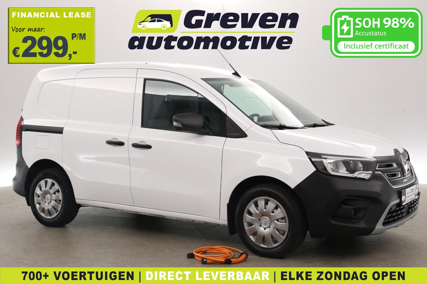 Mercedes-Benz E-klasse - E-Citan Renault Kangoo E-Tech 44 kWh | SOH 98% | Airco | Cruise | Carplay | Navi | Parkeer - AutoWereld.nl