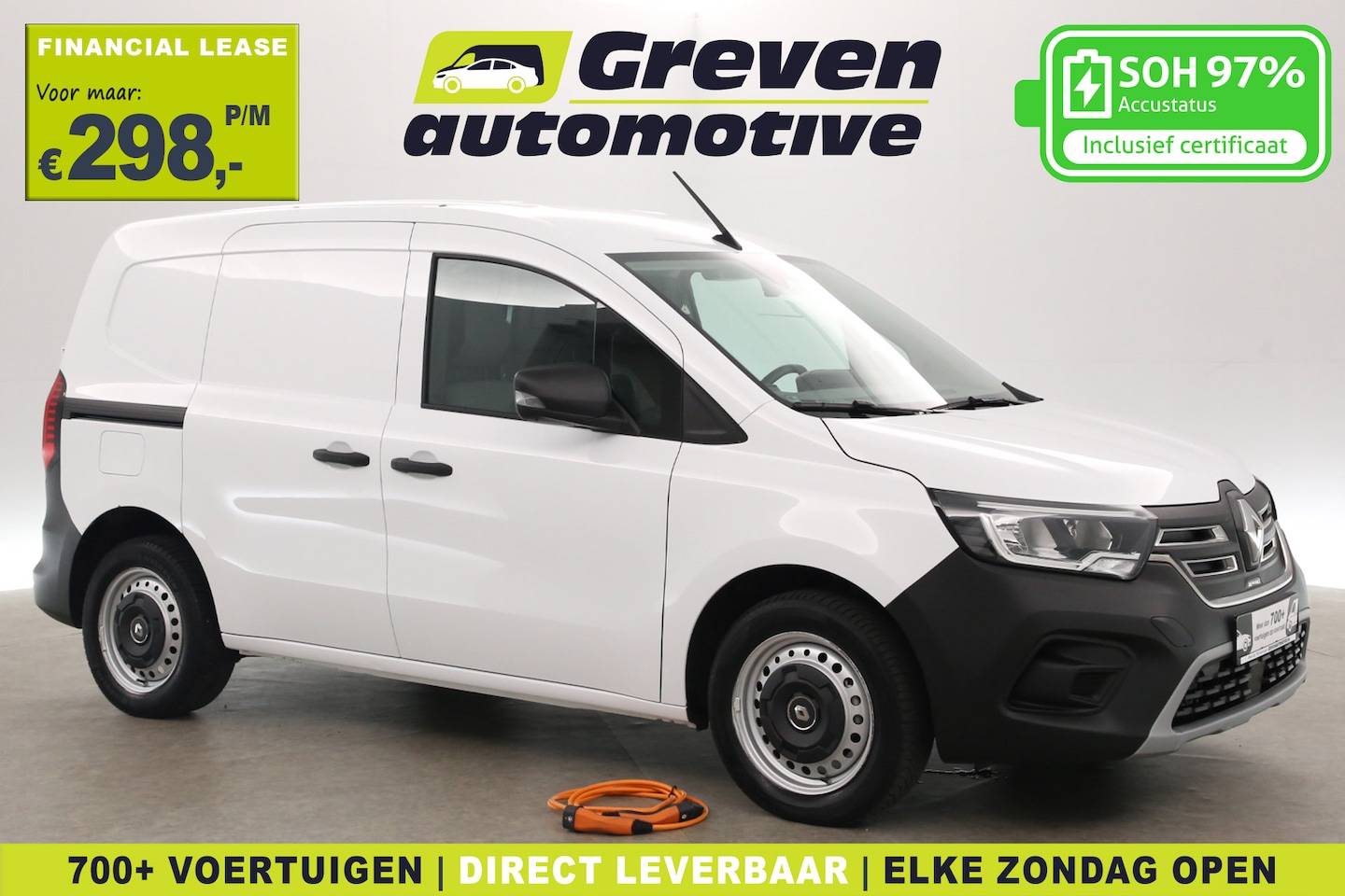 Mercedes-Benz E-klasse - E-Citan Renault Kangoo E-Tech 44 kWh | SOH 97% | Clima | Cruise | Parkeersens. | LED - AutoWereld.nl