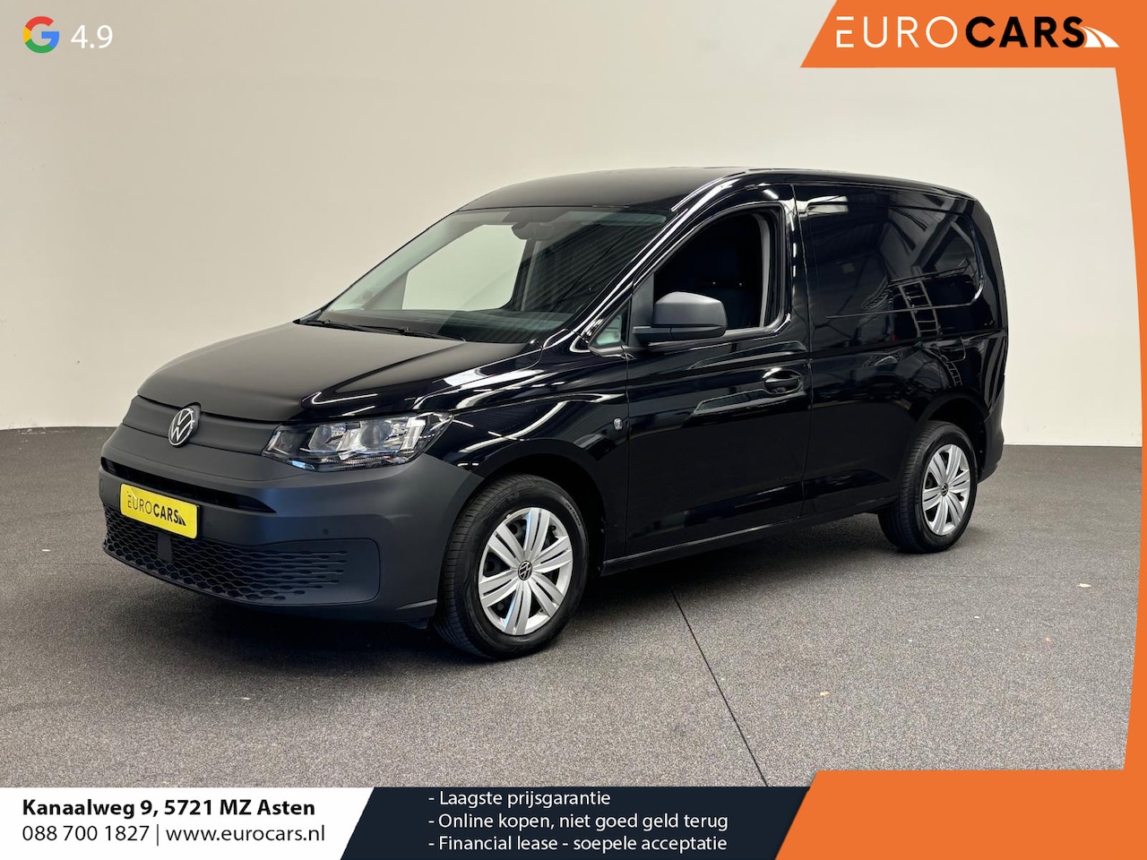Volkswagen Caddy Cargo - 2.0 TDI Automaat Camera Airco Parkeersensoren Apple Carplay/Android Auto Trekhaak Cruise C - AutoWereld.nl