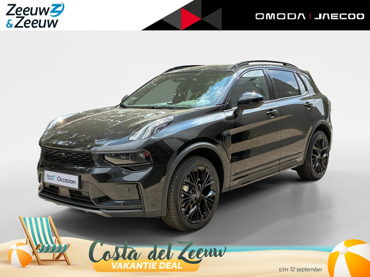 Lynk & Co 01 - MORE LEDER | NAVI | PANO DAK | LM VELGEN BLACK - AutoWereld.nl