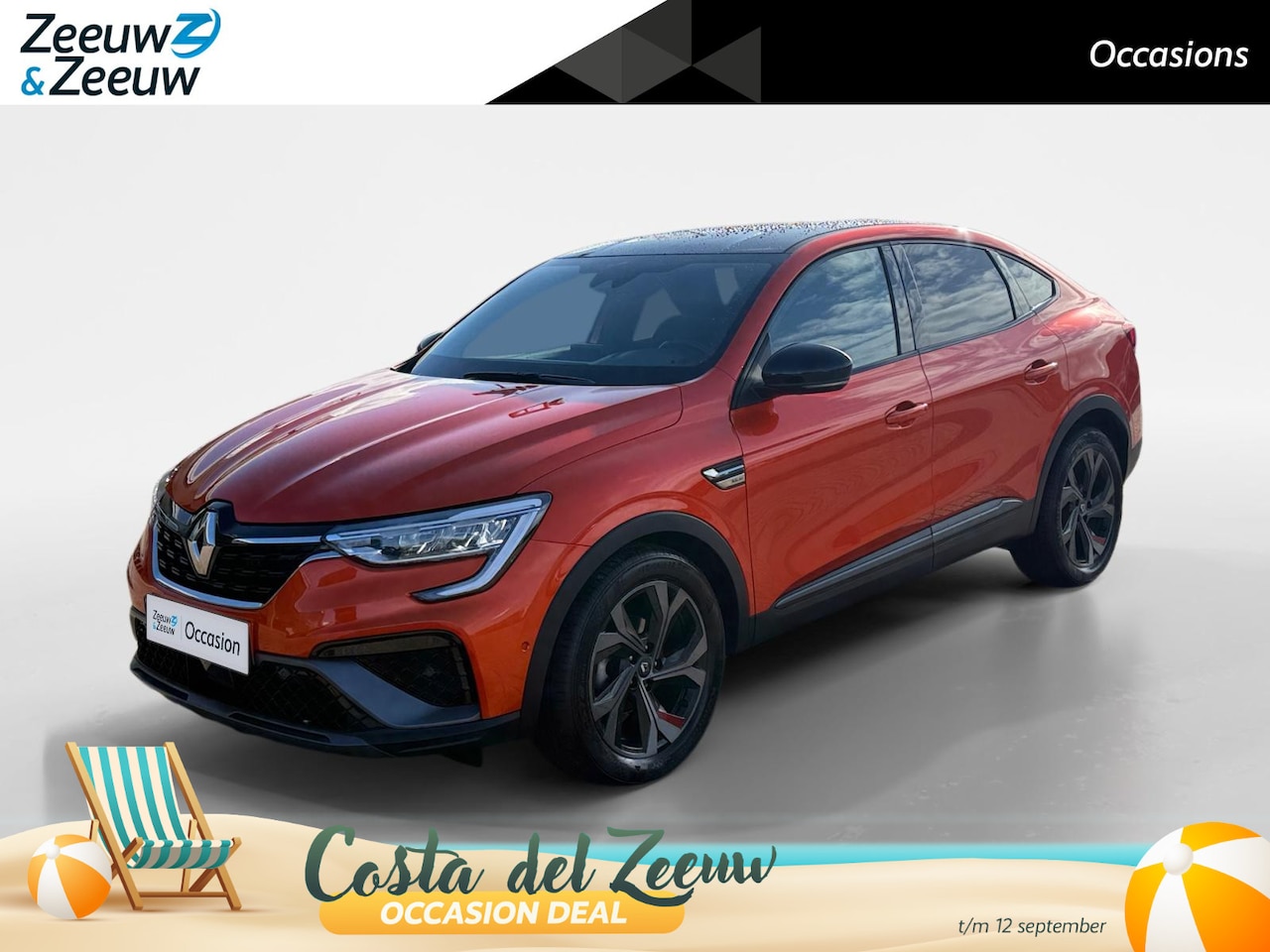 Renault Arkana - 1.3 TCe 140 RS-LINE *Automaat*Navi+Camera*Climate*Leder Bekleding*Parc Assist*VOL OPTIES! - AutoWereld.nl