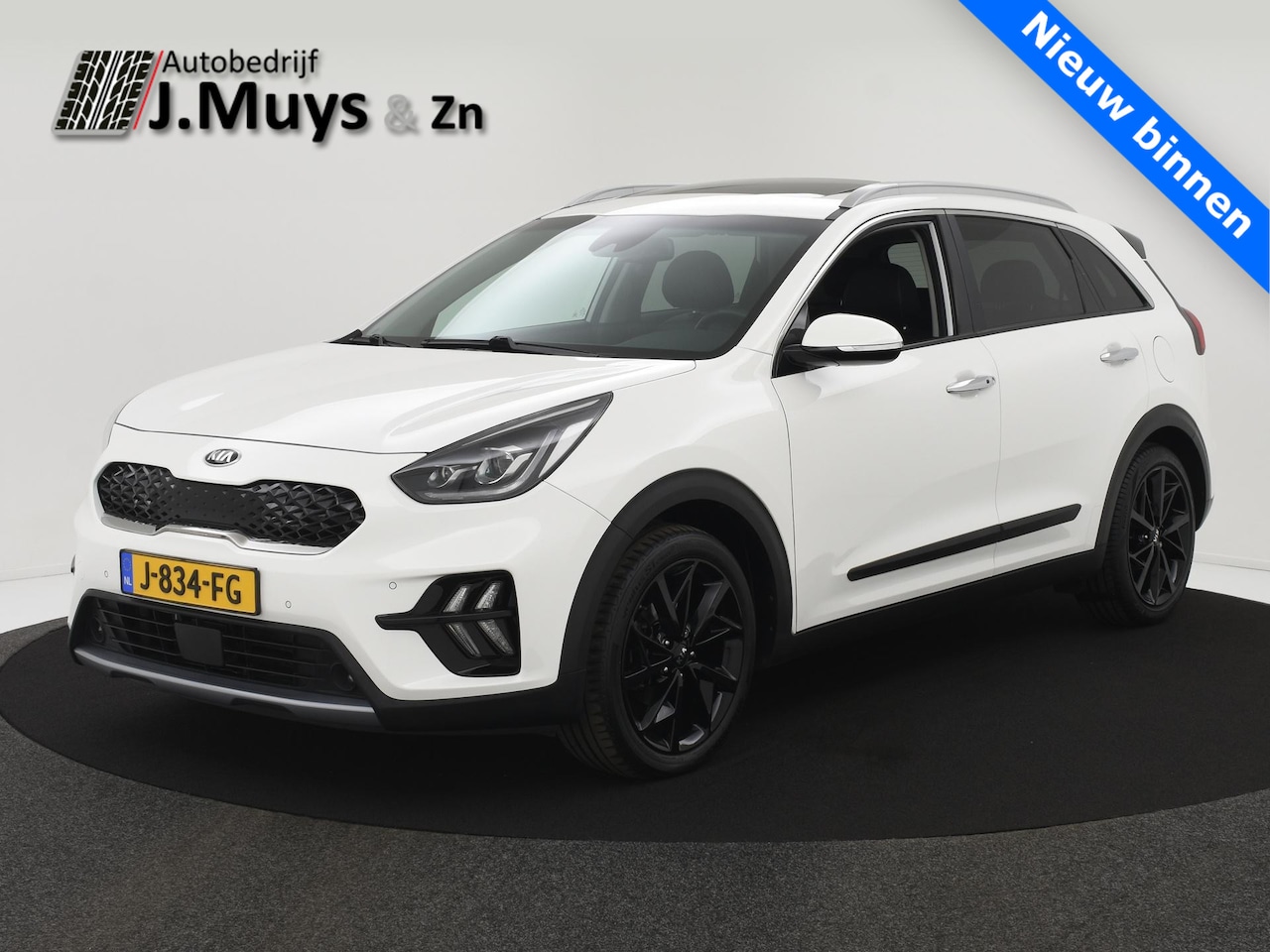 Kia Niro - 1.6 GDi Hybrid ExecutiveLine TREKH|LEER|PANODAK|MEMORYSTOEL|ACC|BLIS|JBL - AutoWereld.nl