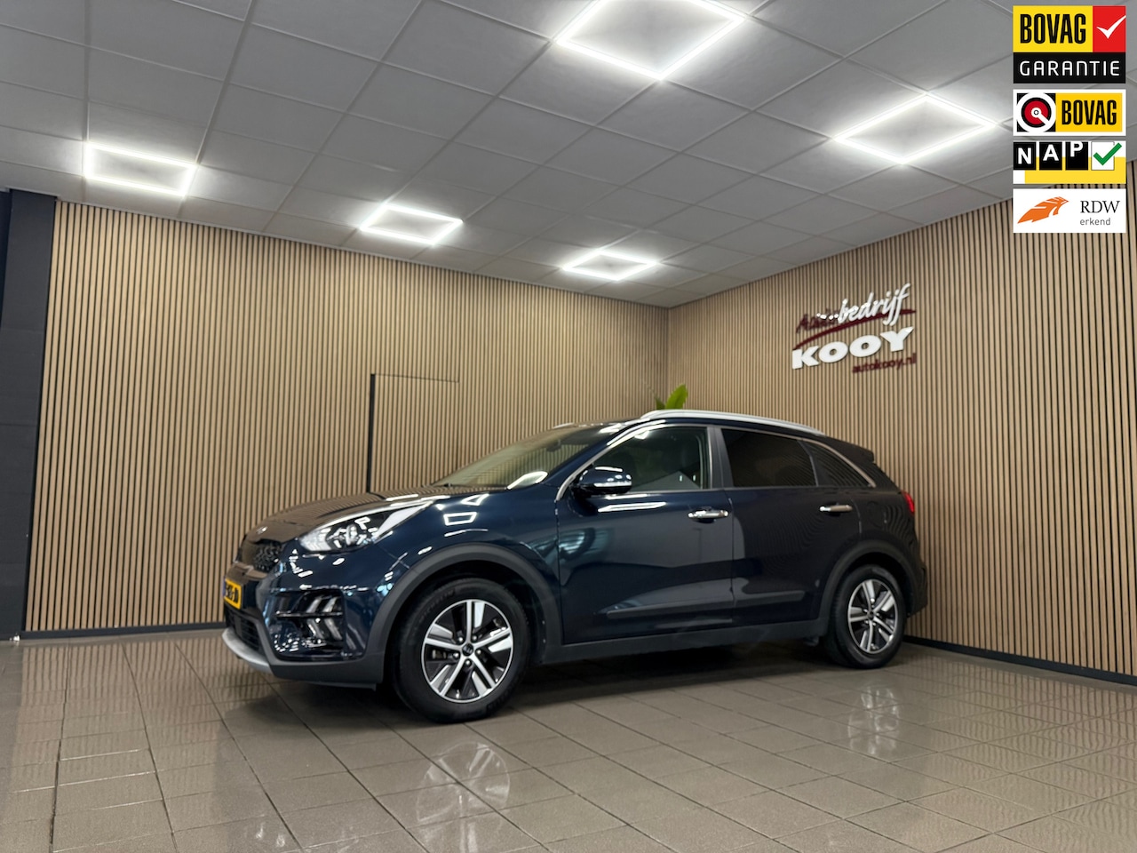 Kia Niro - 1.6 GDi Hybrid DynamicLine * Trekhaak / Carplay / LED / Camera / NL Auto * - AutoWereld.nl