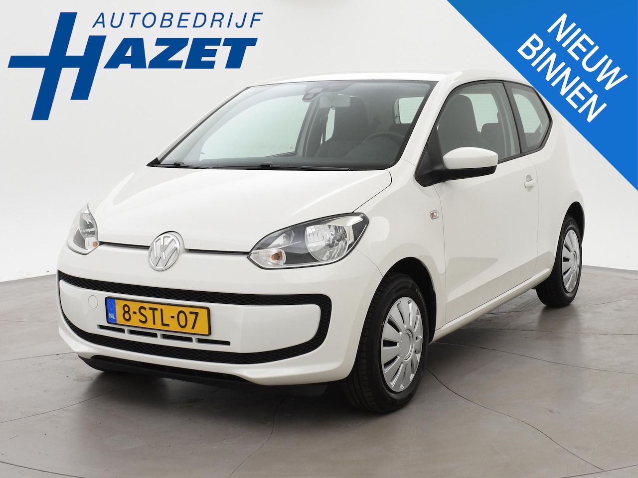 Volkswagen Up! - 1.0 AUTOMAAT 3-DEURS MOVE UP! + CRUISE CONTROL | PARKEERSENSOREN | AIRCO - AutoWereld.nl