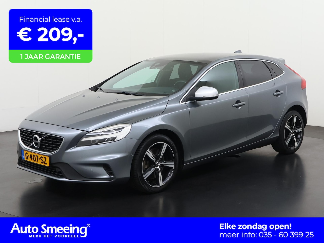 Volvo V40 - 1.5 T3 Polar+ Sport | Panoramadak | Trekhaak | Harman/Kardon | Zondag Open! - AutoWereld.nl