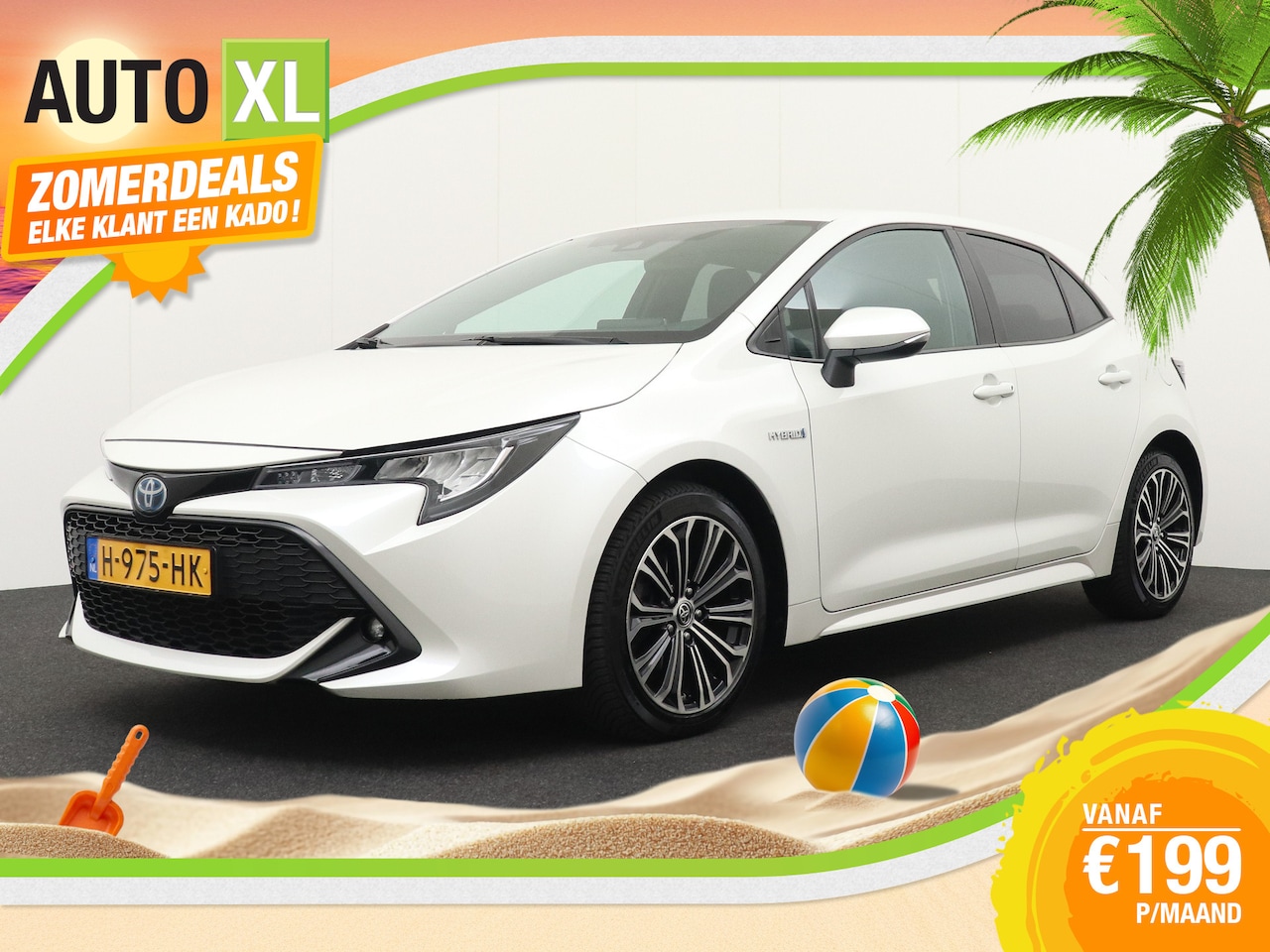 Toyota Corolla - 1.8 Hybrid Business Plus Carplay Adapt. Cruise Camera - AutoWereld.nl