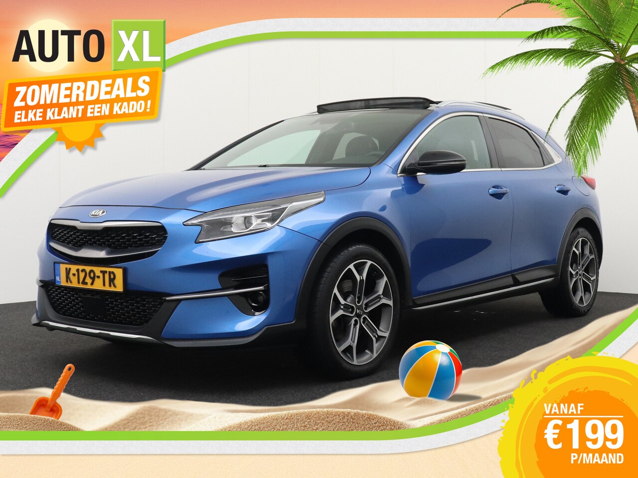 Kia XCeed - 120 PK T-GDi GT-Line Pano-Dak Leder Trekhaak Camera - AutoWereld.nl