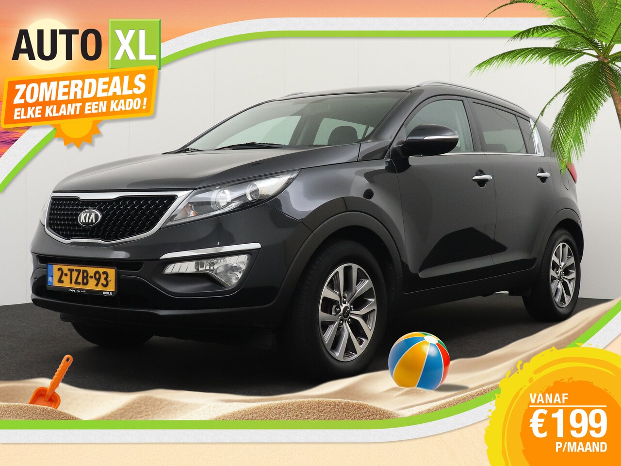 Kia Sportage - 1.6 GDI World Cup Edit. Facelift Leder Camera - AutoWereld.nl