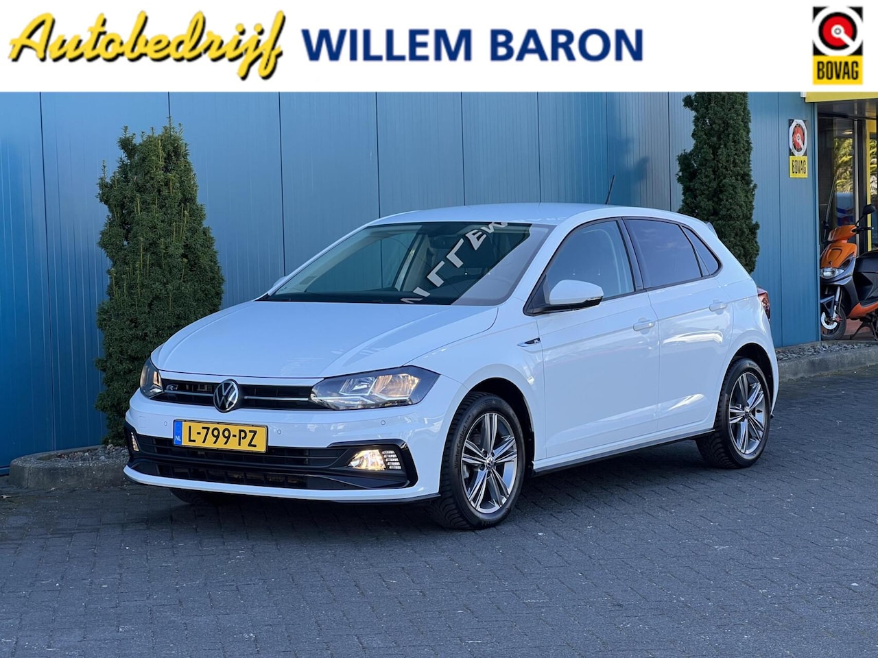 Volkswagen Polo - 1.0 TSI R-line Edition CARPLAY/ANDROID | ADAPT.CRUISE | ECC | PDC | DAB | LMV Nieuwstaat!! - AutoWereld.nl