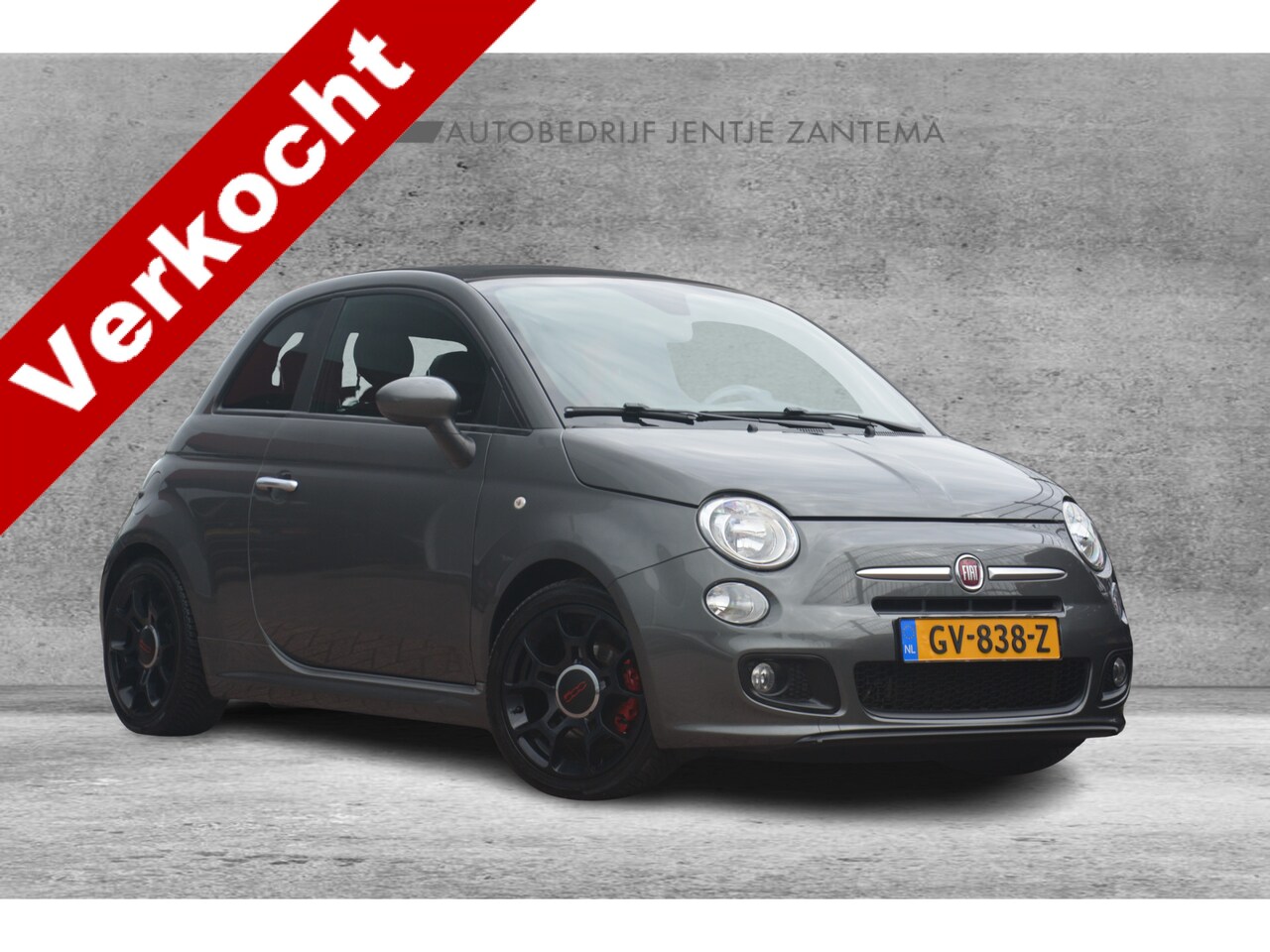 Fiat 500 C - 0.9 TwinAir Turbo 500S | Leer | Parkeersensoren | Elek Ramen | Sportstoelen | NL auto!! | - AutoWereld.nl