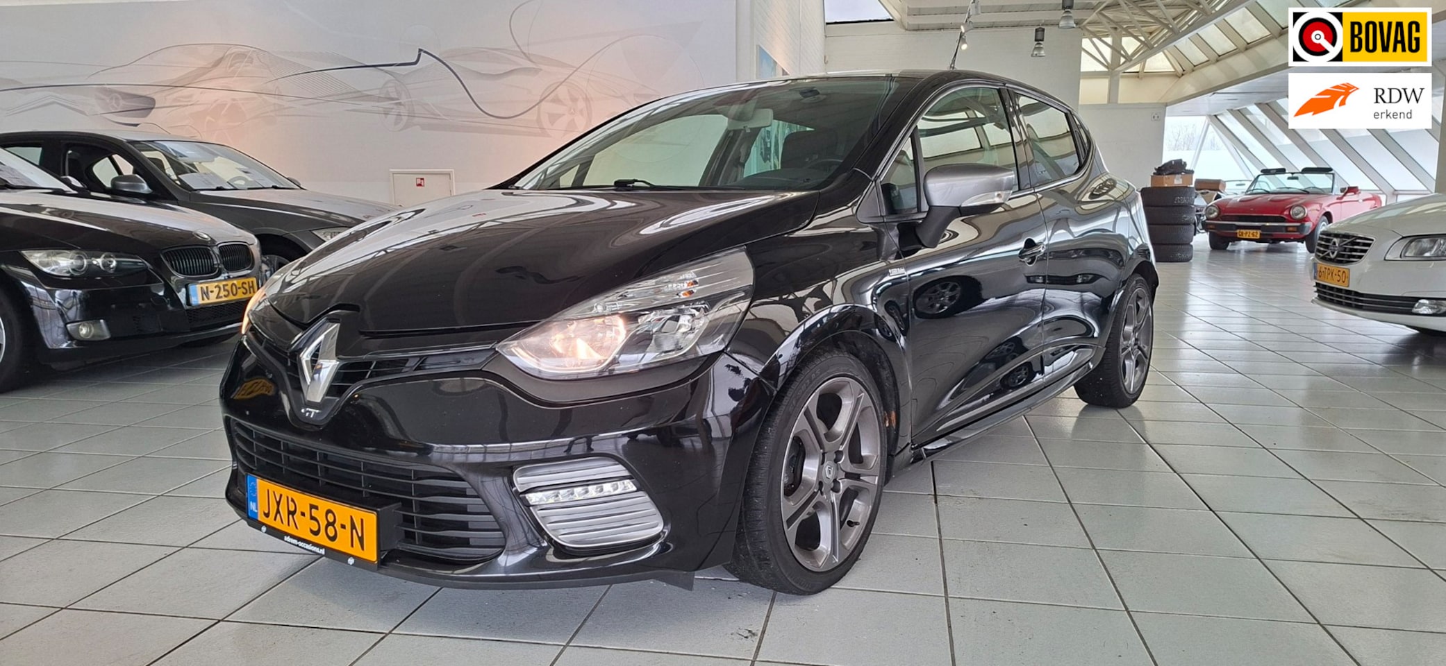 Renault Clio - 1.2 GT automaat navi/stoelverwarming/ecc/cruise - AutoWereld.nl