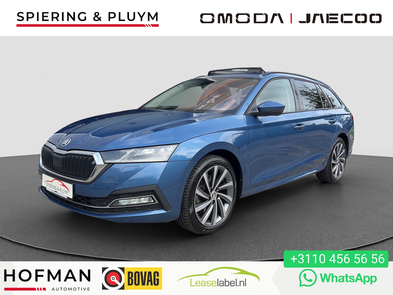 Skoda Octavia Combi - 1.4 TSI iV PHEV Business Edition Plus | Panorama | Keyless | Memory stoel - AutoWereld.nl