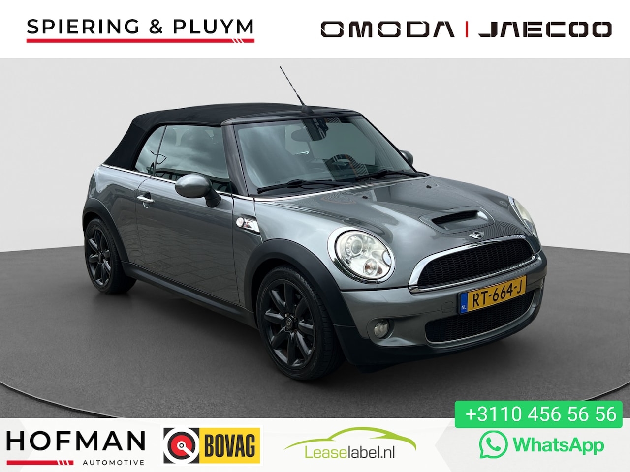 MINI Cabrio - 1.6 Cooper S | 175 PK | Climate | Leder - AutoWereld.nl