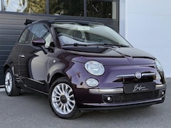 Fiat 500 C - 0.9 TwinAir Lounge ORG NL|Paars Met.|4seizoensband