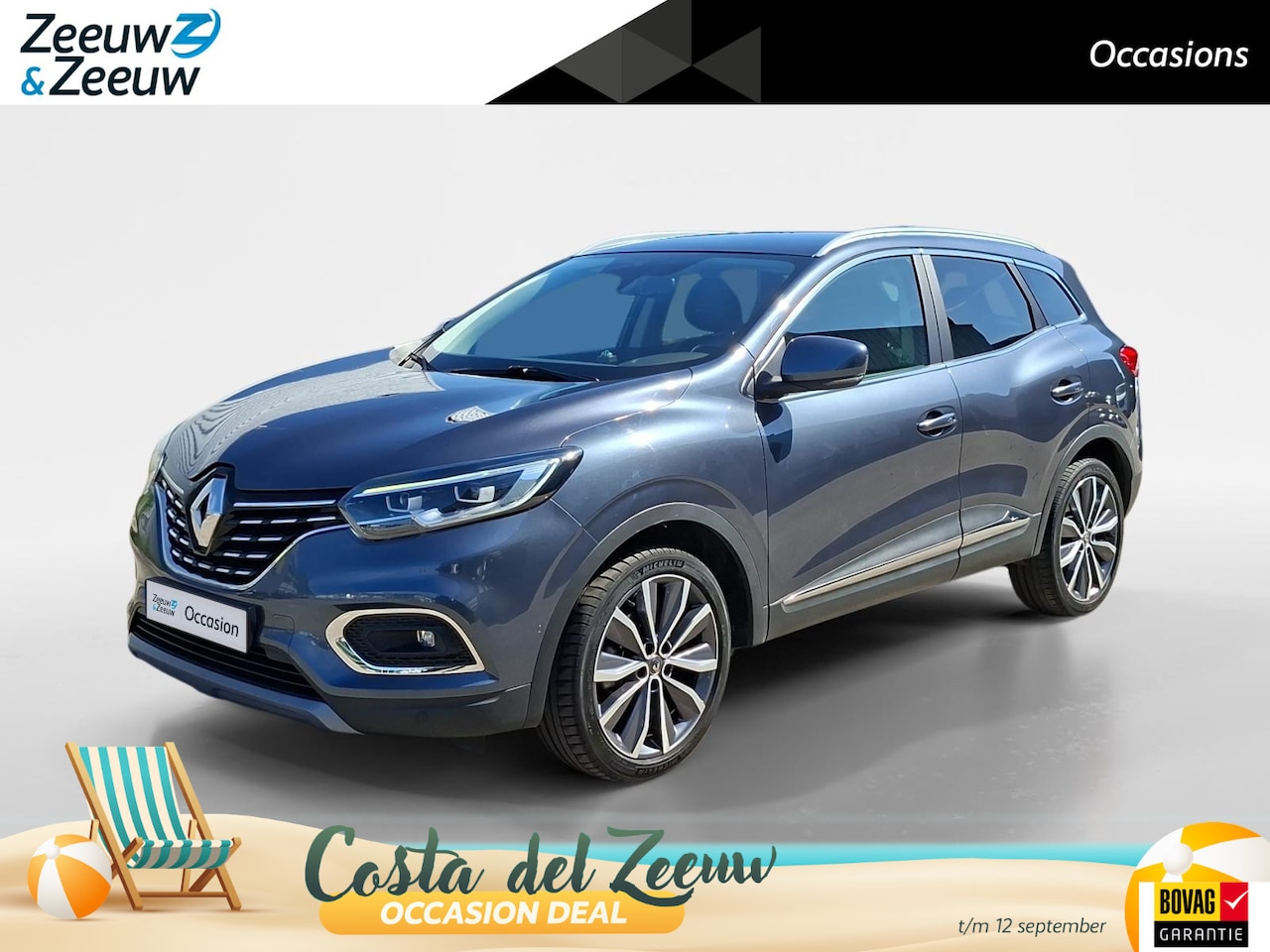Renault Kadjar - 1.3 TCe Zen automaat | Trekhaak | Navigatie | Lichtmetalen velgen | 1.500kg trekgewicht - AutoWereld.nl