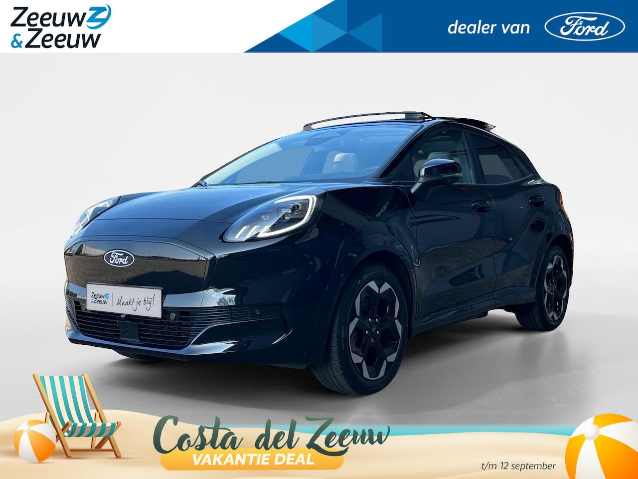 Ford Puma Gen-E - Premium 46,8 kWh | Driver Assistancepack | Winterpack | Matrix Ledkoplampen | Panoramadak - AutoWereld.nl