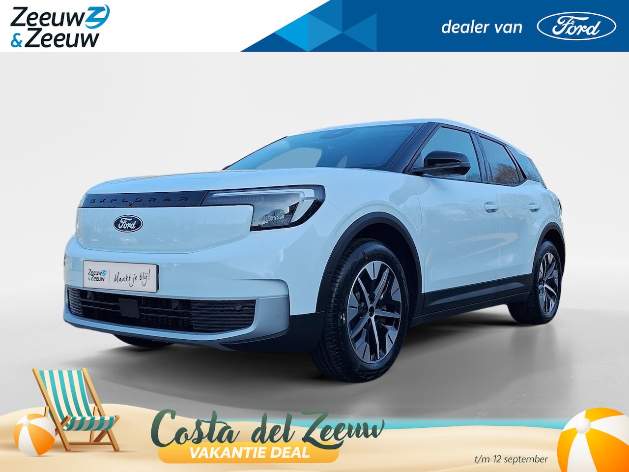 Ford Explorer - Select Extended Range RWD 77 kWh | Driver Assistance Pack | Comfortpack 1 | 360Camera | Ad - AutoWereld.nl