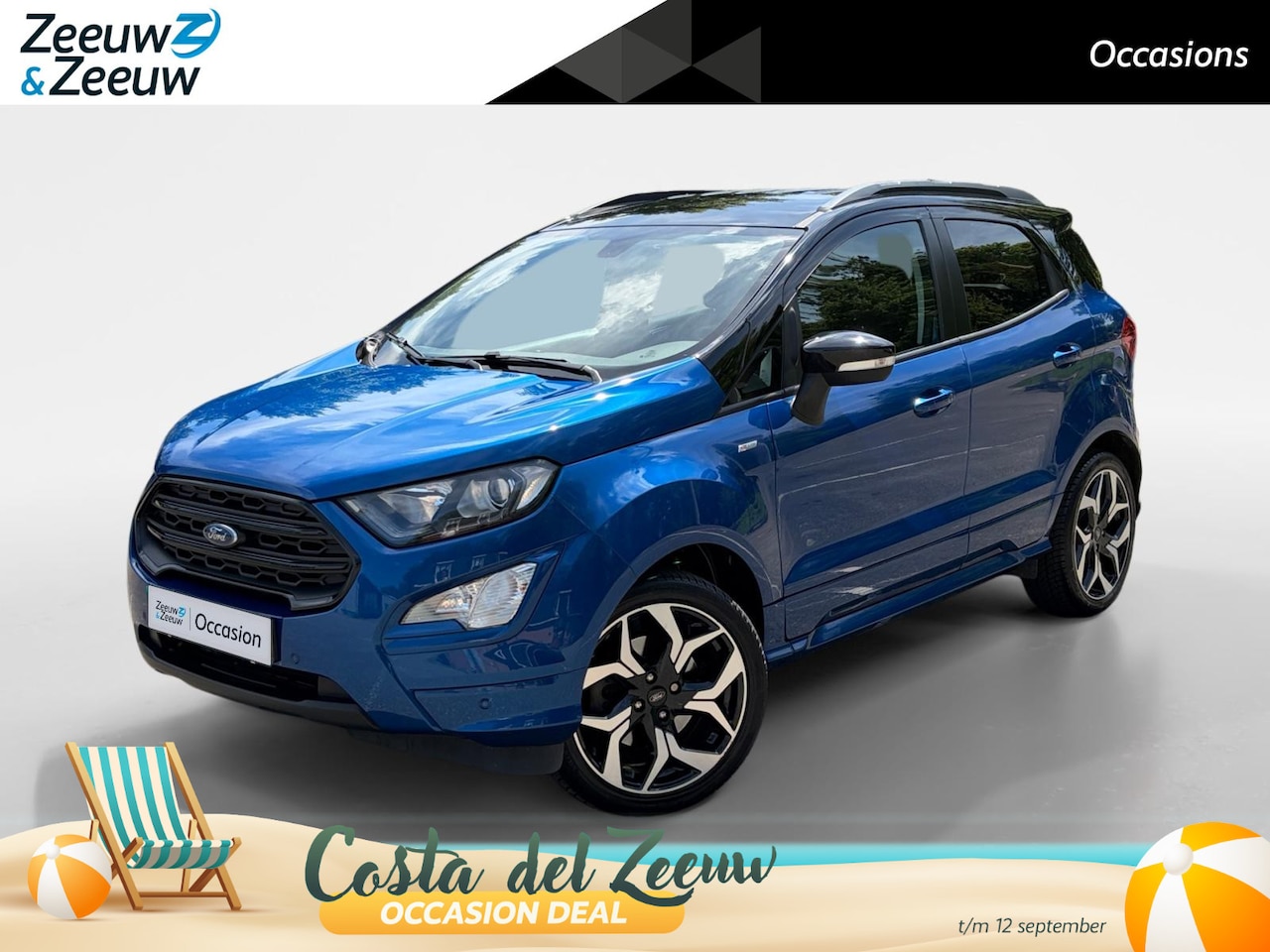 Ford EcoSport - 1.0 EcoBoost ST-Line | Trekhaak | BLIS | Camera | Winter Pack | B&O | Navigatie | Xenon | - AutoWereld.nl