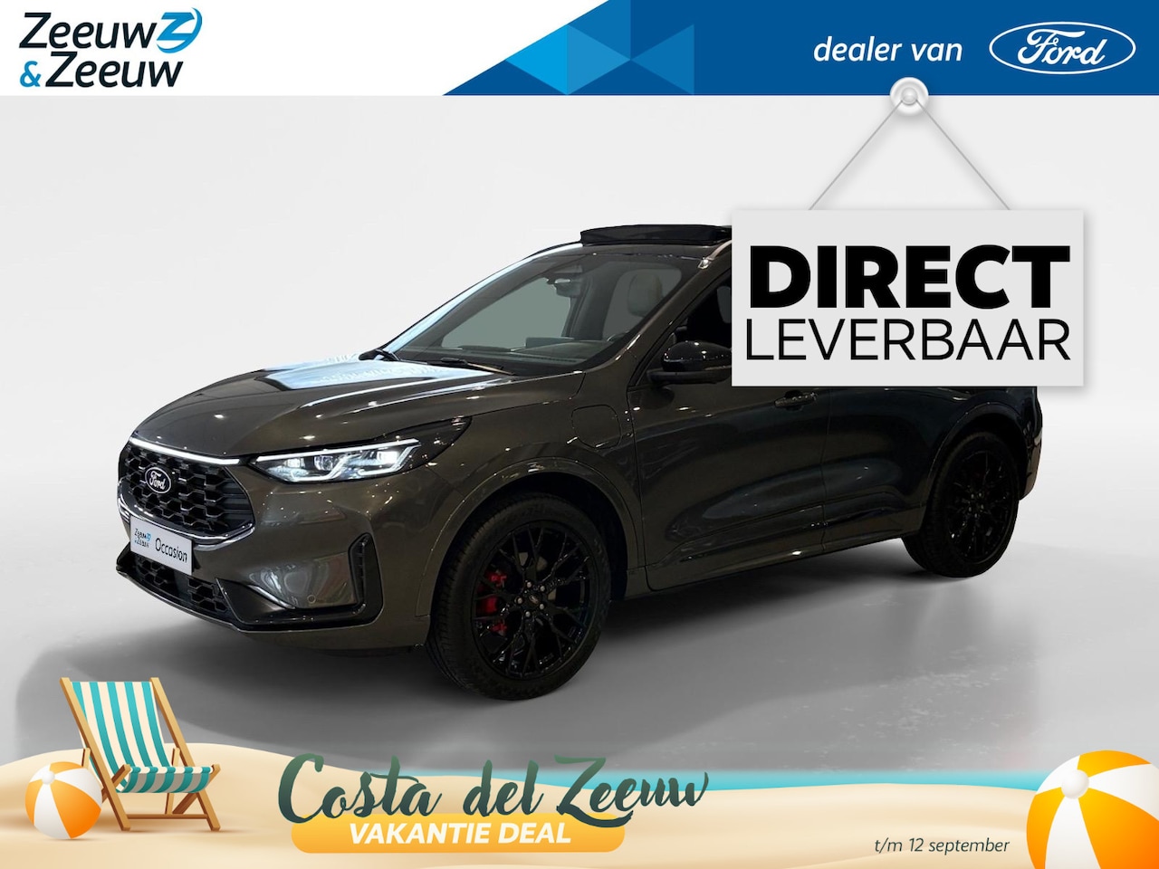 Ford Kuga - 2.5 PHEV Sound Edition | Direct Leverbaar | Voorraad | Actiekorting €4000,- | Snel Rijden - AutoWereld.nl
