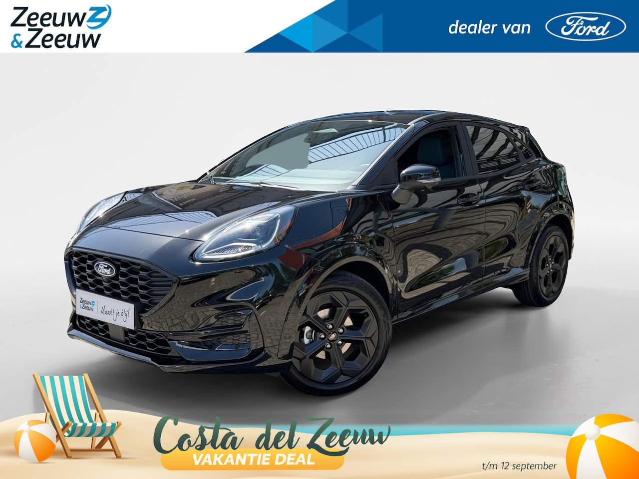 Ford Puma - 1.0 EcoBoost Hybrid BlueCruise Edition | 5000,- Voordeel | 0,99% Rente | Handsfree Rijden - AutoWereld.nl