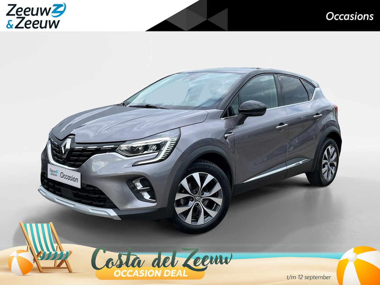 Renault Captur - 1.0 TCe 100 Bi-Fuel Intens |Trekhaak | Allweatherbanden |Apple Carplay/Android Auto| Groot - AutoWereld.nl