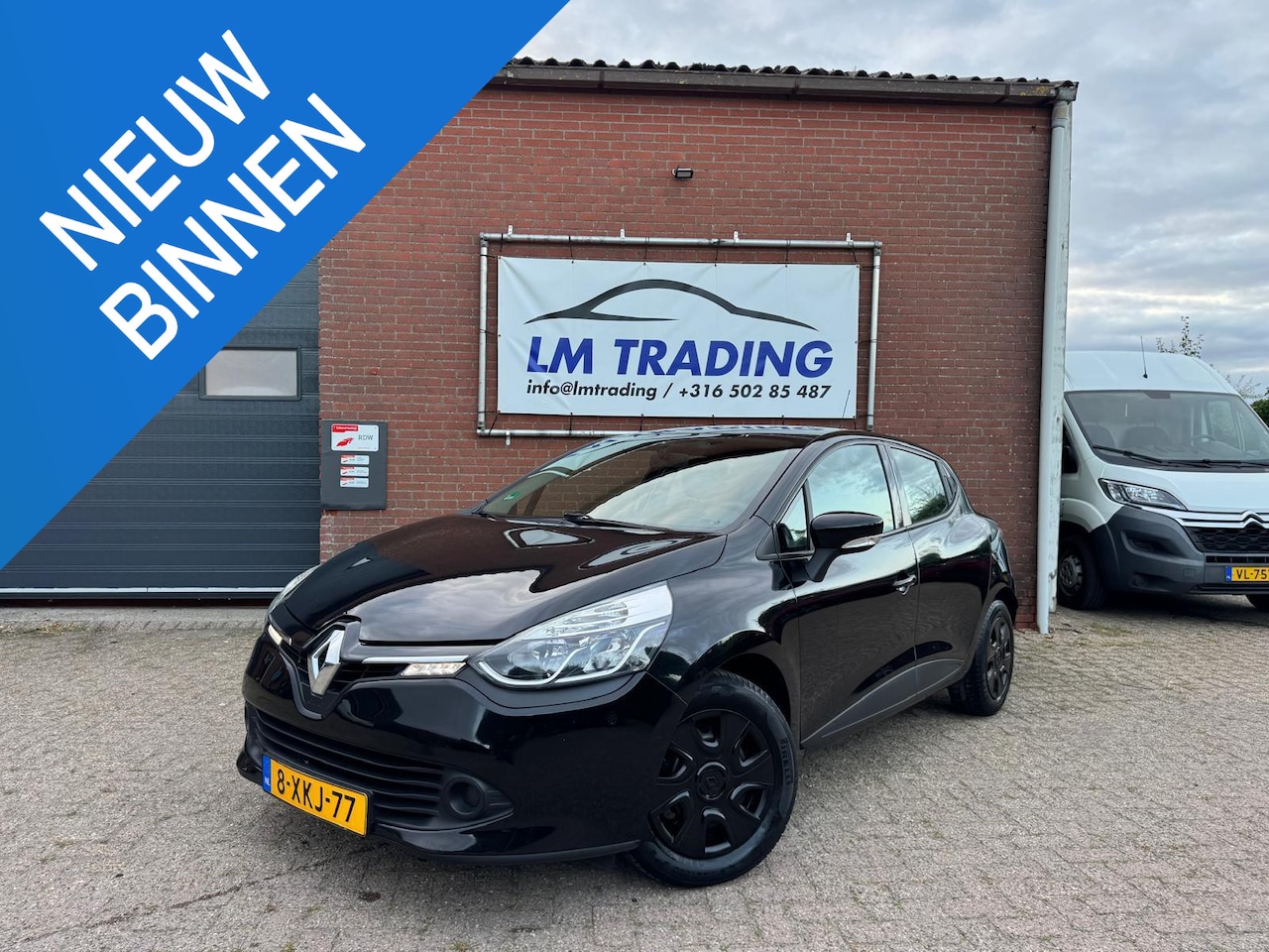 Renault Clio - 0.9 TCe Expression AIRCO CRUISE NAVI LED 2 SLEUTELS + BOEKJES! NAP! BLACK ON BLACK! - AutoWereld.nl