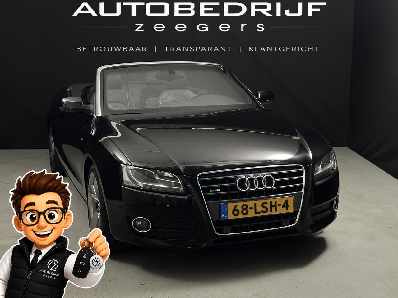 Audi A5 Cabriolet - 2.0 TFSI quattro S-Line*AC*Navi*Heatseat* - AutoWereld.nl