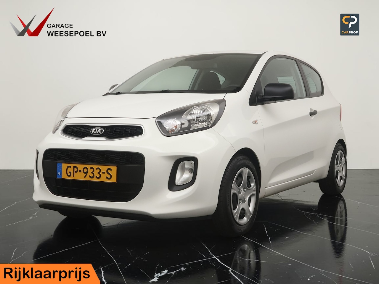 Kia Picanto - 1.0 CVVT EconomyLine 3-d - Cruise control - Radio/cd - Bluetooth - Trekhaak - 12 maanden g - AutoWereld.nl