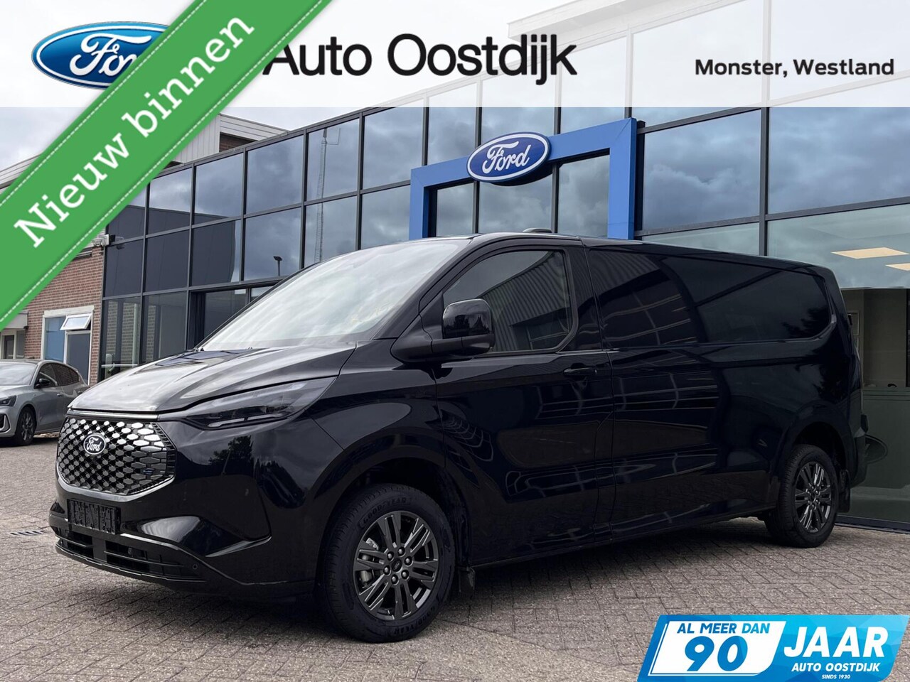 Ford Transit Custom - E-Transit 340 L2H1 Limited 71 kWh 218PK Trekhaak 2300KG Trekgewicht B&O Audio Adaptieve Cr - AutoWereld.nl