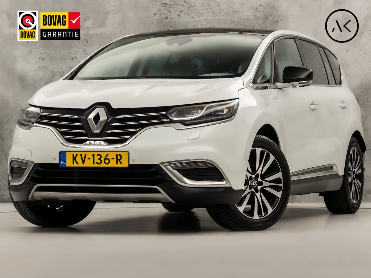 Renault Espace - 1.6 TCe Initiale Paris 7 Persoons 200Pk Automaat (PANORAMADAK, GROOT NAVI, HEAD-UP DISPLAY - AutoWereld.nl