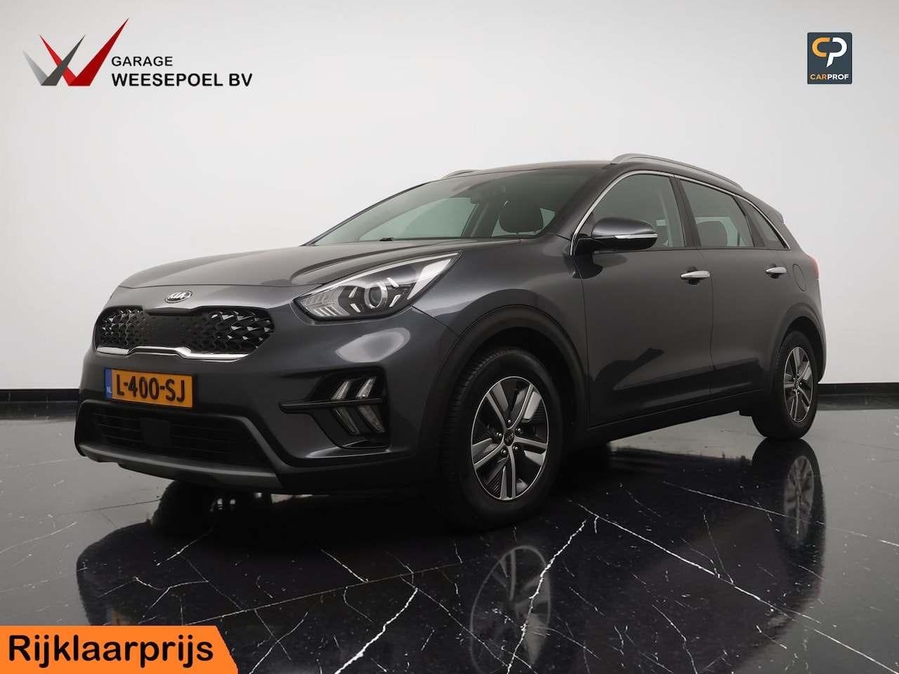 Kia Niro - 1.6 GDi Hybrid DynamicLine - Navigatie - Camera - Climate control - Adaptieve Cruise contr - AutoWereld.nl
