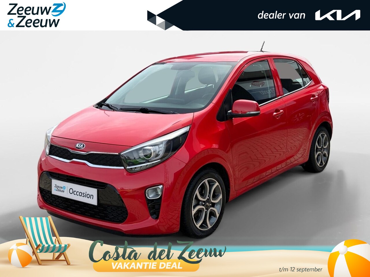 Kia Picanto - 1.0 CVVT First Edition | All-Seasonbanden /Apple Carplay/ Android Auto | Navigatiesysteem - AutoWereld.nl